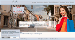 Desktop Screenshot of gablenberg-online.de