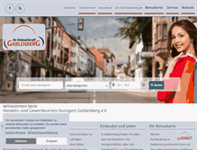 Tablet Screenshot of gablenberg-online.de